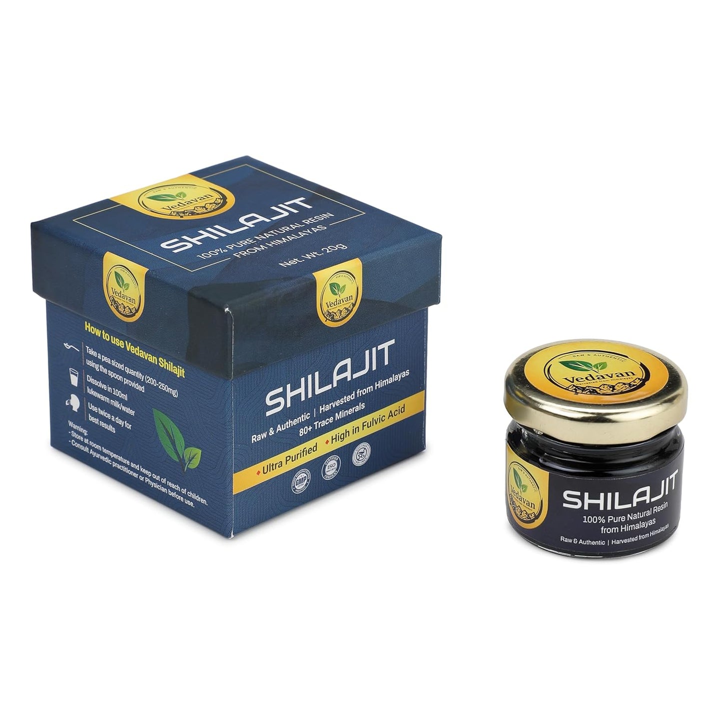 Vedavan Himalayan Shilajit/Shilajeet Resin