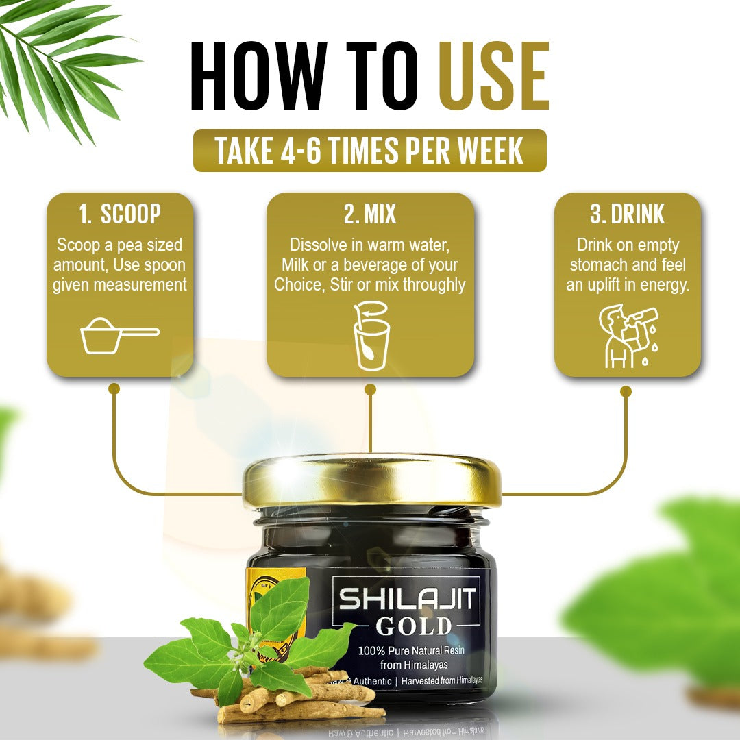 Vedavan Shilajit Gold