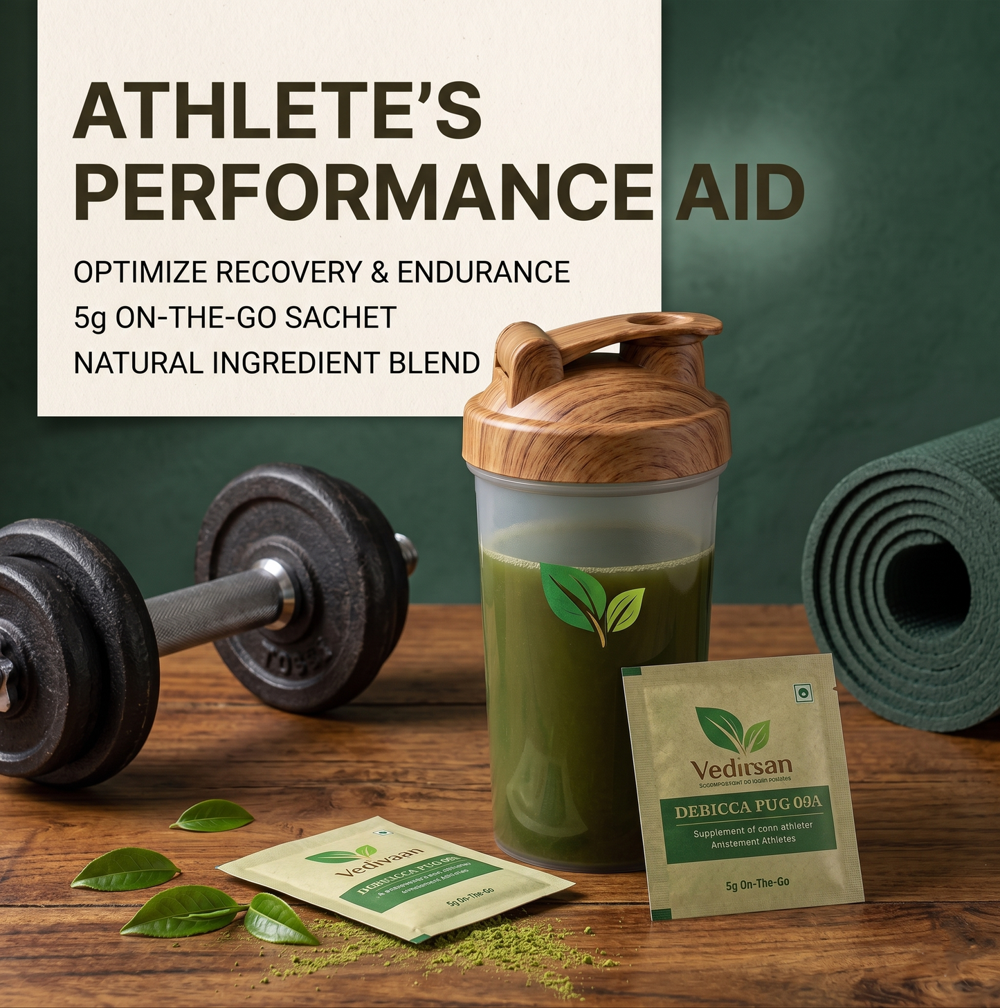 Vedavan Pure Himalayan Moringa Powder | 100% Natural Superfood Sachets