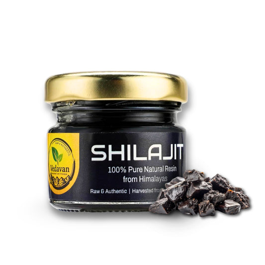 Vedavan Pure Himalayan Shilajit Resin - 100% Authentic Shilajeet 20gm